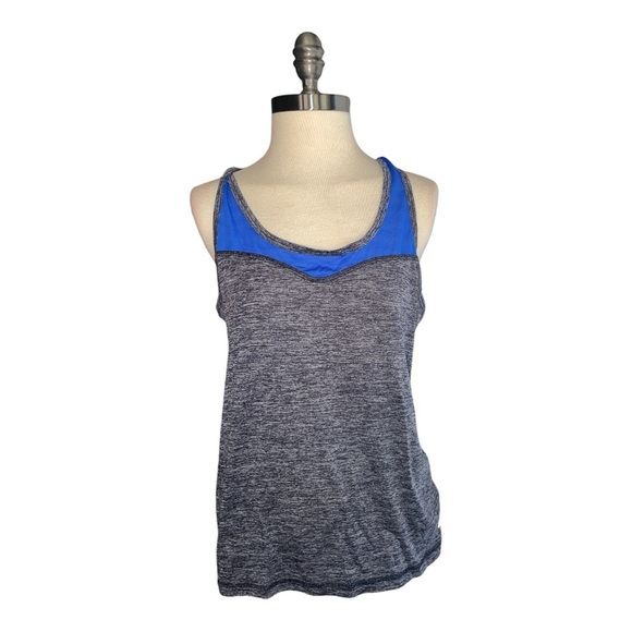 Avia  Racerback Tank Top Women’s medium Workout Shirt Exercise Gray athletic gym - Picture 7 of 7